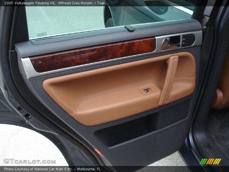 Offroad Grey Metallic / Teak 2005 Volkswagen Touareg V8
