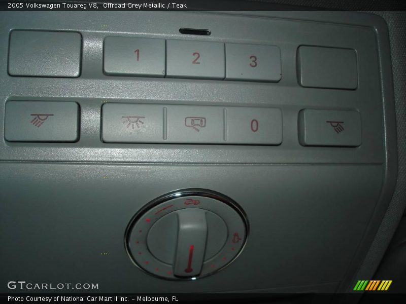 Offroad Grey Metallic / Teak 2005 Volkswagen Touareg V8