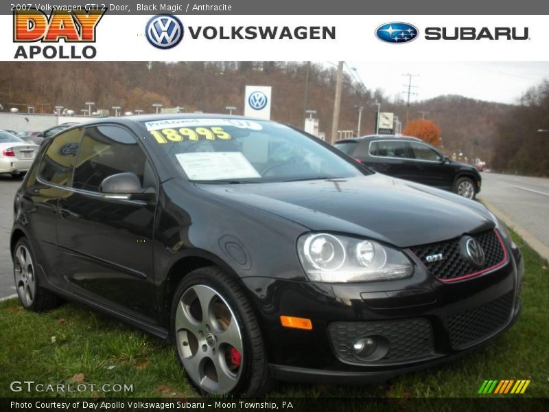 Black Magic / Anthracite 2007 Volkswagen GTI 2 Door