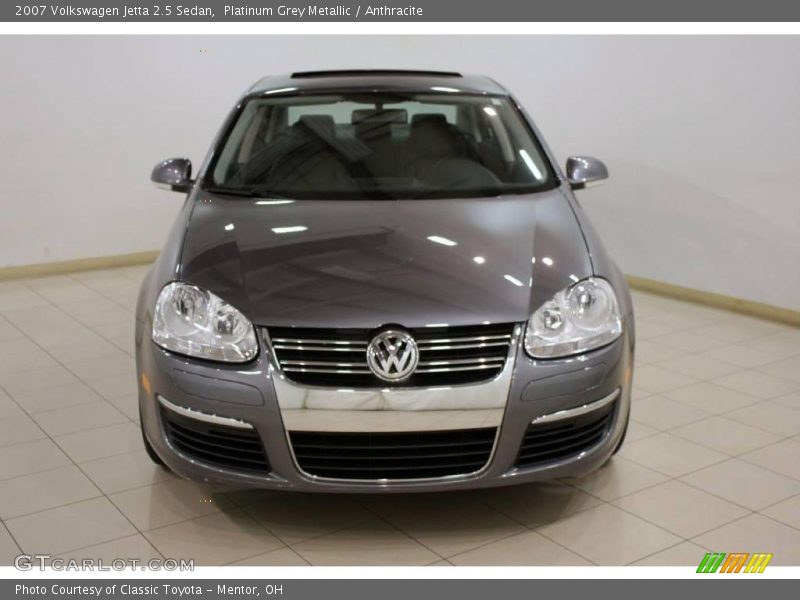 Platinum Grey Metallic / Anthracite 2007 Volkswagen Jetta 2.5 Sedan