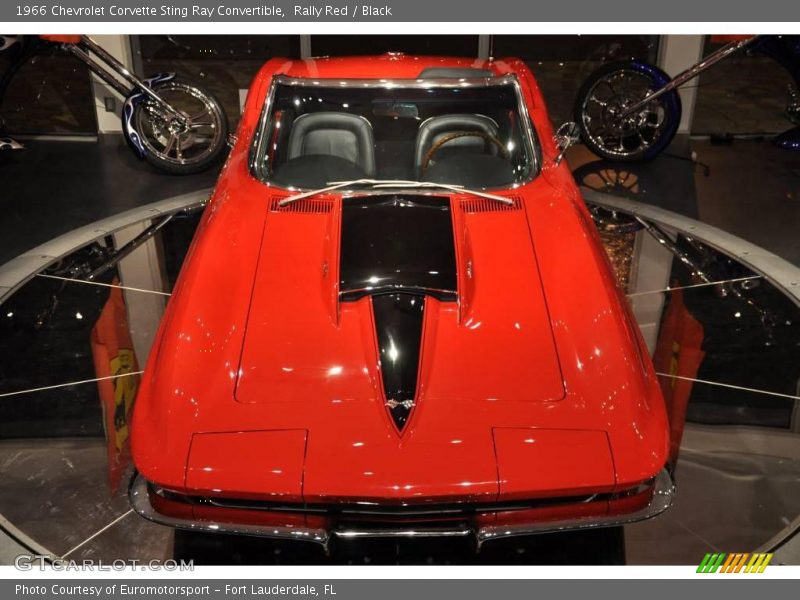Rally Red / Black 1966 Chevrolet Corvette Sting Ray Convertible