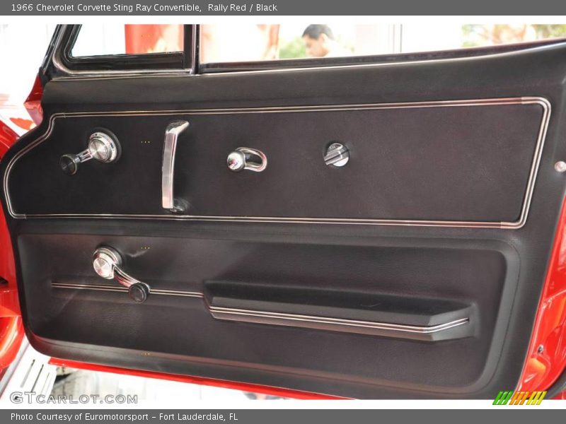 Rally Red / Black 1966 Chevrolet Corvette Sting Ray Convertible