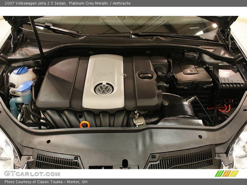 Platinum Grey Metallic / Anthracite 2007 Volkswagen Jetta 2.5 Sedan