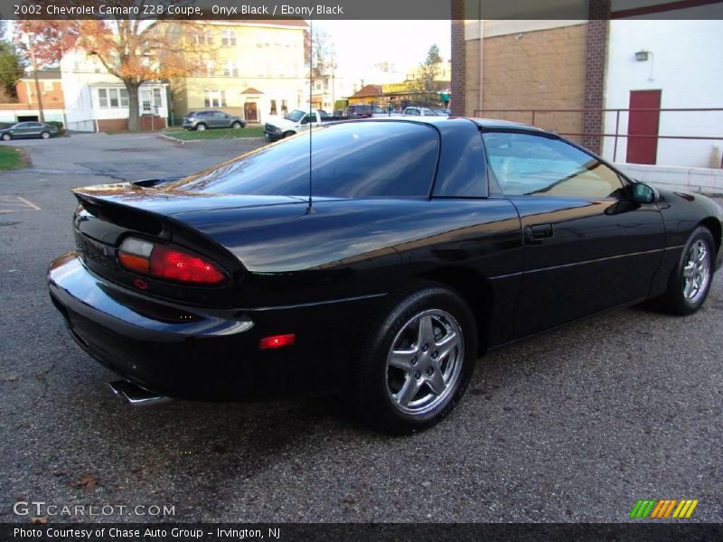 Onyx Black / Ebony Black 2002 Chevrolet Camaro Z28 Coupe