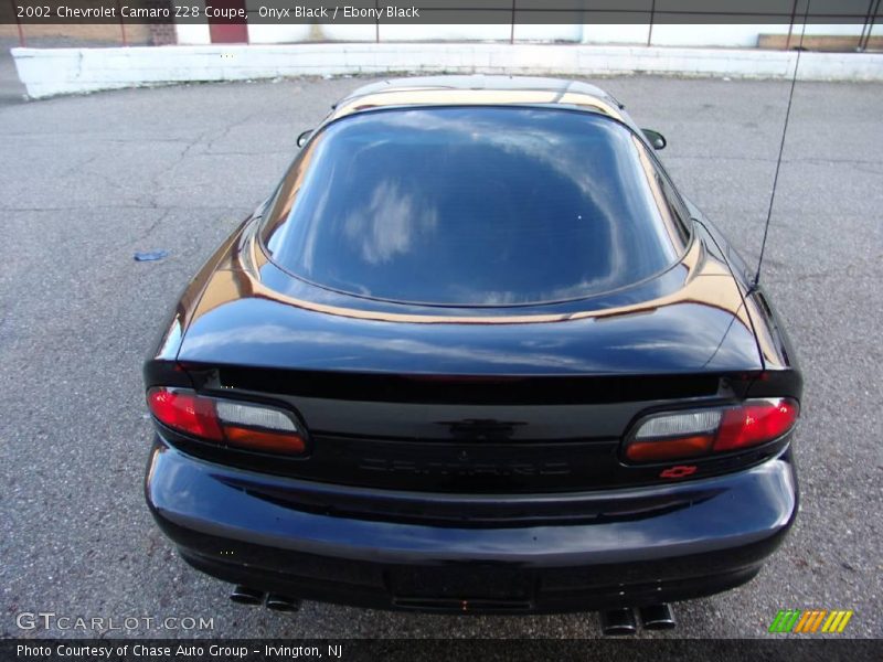 Onyx Black / Ebony Black 2002 Chevrolet Camaro Z28 Coupe