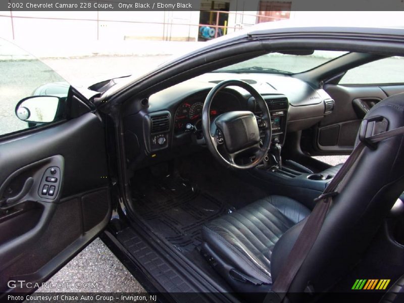 Onyx Black / Ebony Black 2002 Chevrolet Camaro Z28 Coupe