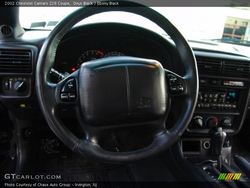 Onyx Black / Ebony Black 2002 Chevrolet Camaro Z28 Coupe