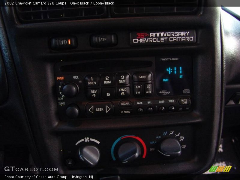 Onyx Black / Ebony Black 2002 Chevrolet Camaro Z28 Coupe