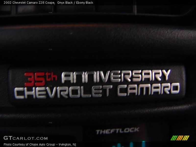 Onyx Black / Ebony Black 2002 Chevrolet Camaro Z28 Coupe