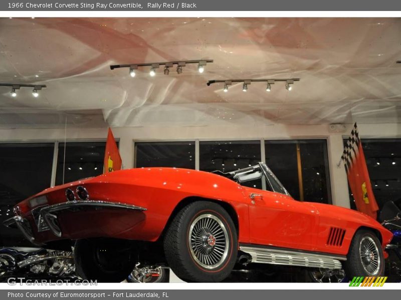 Rally Red / Black 1966 Chevrolet Corvette Sting Ray Convertible