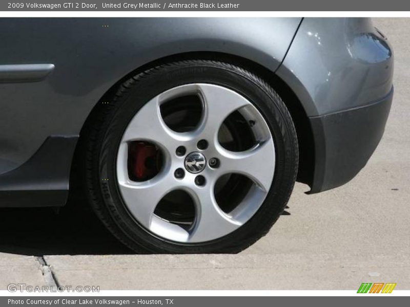 United Grey Metallic / Anthracite Black Leather 2009 Volkswagen GTI 2 Door