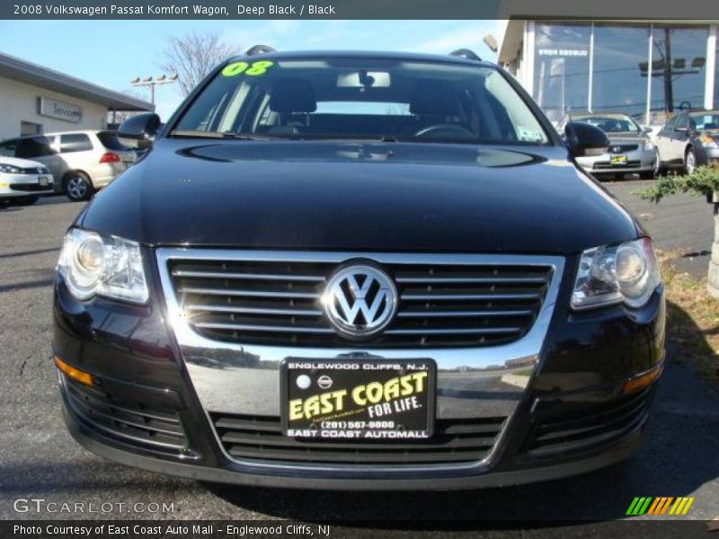 Deep Black / Black 2008 Volkswagen Passat Komfort Wagon