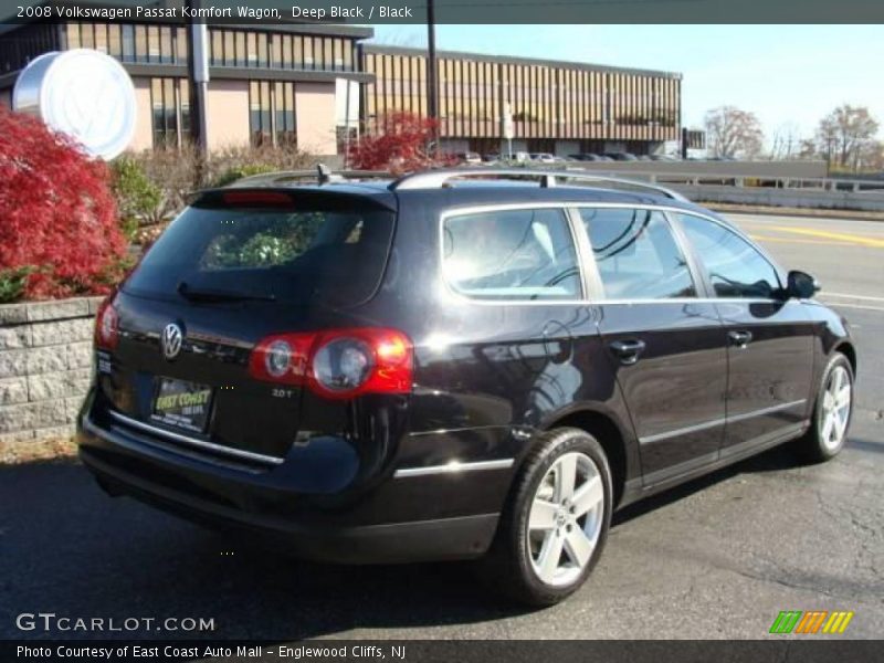 Deep Black / Black 2008 Volkswagen Passat Komfort Wagon