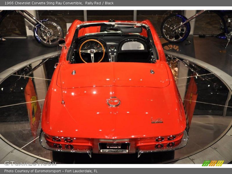 Rally Red / Black 1966 Chevrolet Corvette Sting Ray Convertible