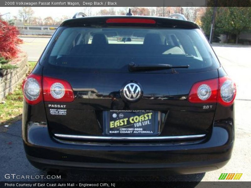 Deep Black / Black 2008 Volkswagen Passat Komfort Wagon