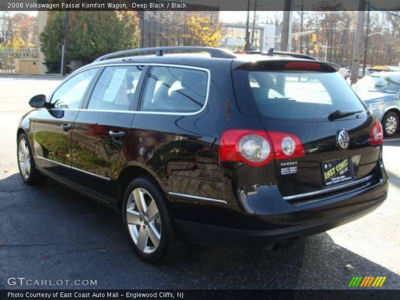 Deep Black / Black 2008 Volkswagen Passat Komfort Wagon