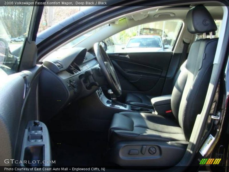 Deep Black / Black 2008 Volkswagen Passat Komfort Wagon
