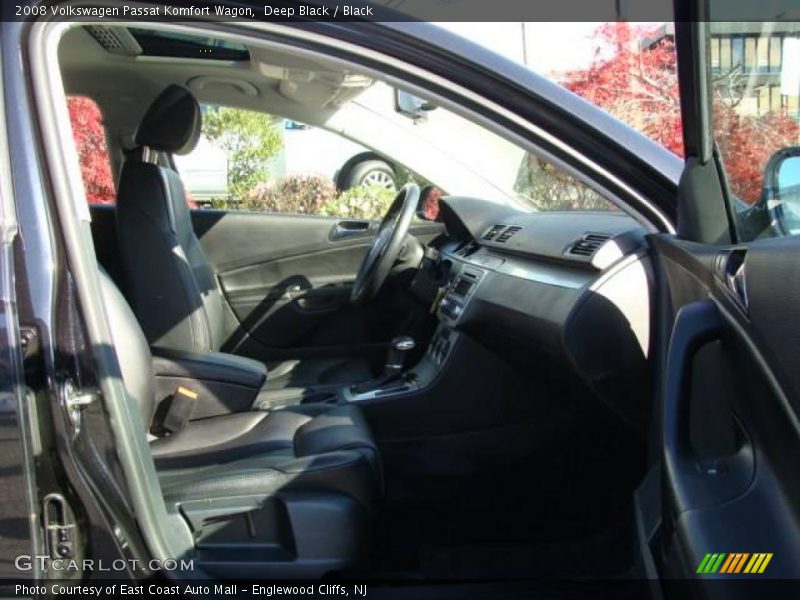 Deep Black / Black 2008 Volkswagen Passat Komfort Wagon
