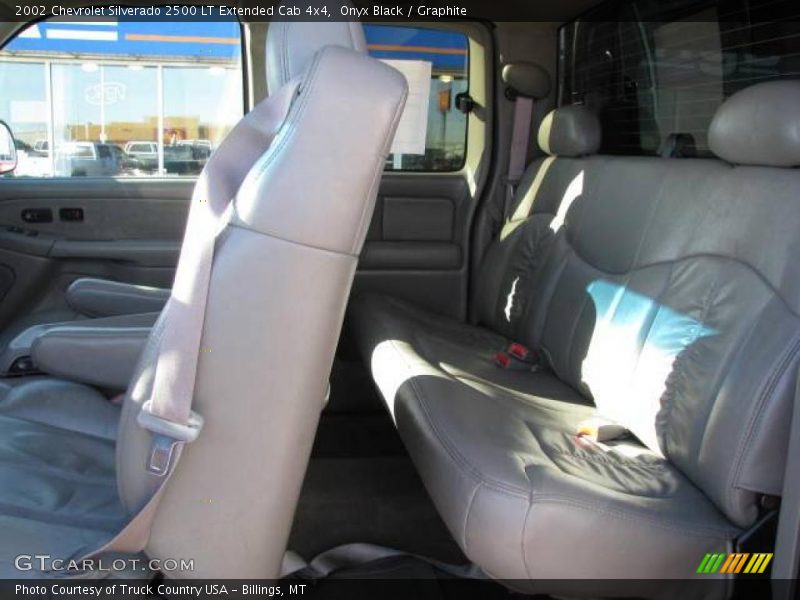 Onyx Black / Graphite 2002 Chevrolet Silverado 2500 LT Extended Cab 4x4