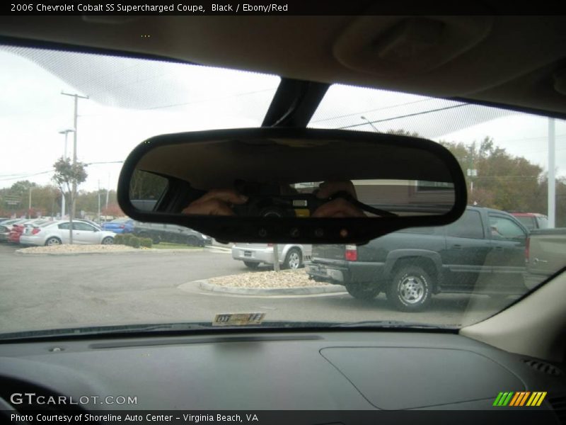 Black / Ebony/Red 2006 Chevrolet Cobalt SS Supercharged Coupe