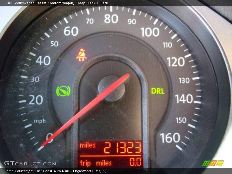 Deep Black / Black 2008 Volkswagen Passat Komfort Wagon