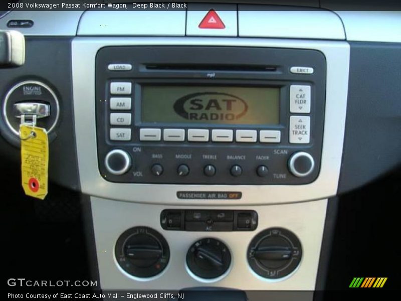 Deep Black / Black 2008 Volkswagen Passat Komfort Wagon