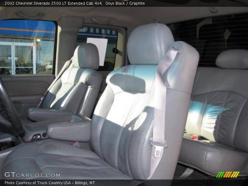 Onyx Black / Graphite 2002 Chevrolet Silverado 2500 LT Extended Cab 4x4