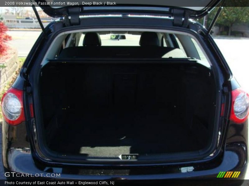 Deep Black / Black 2008 Volkswagen Passat Komfort Wagon
