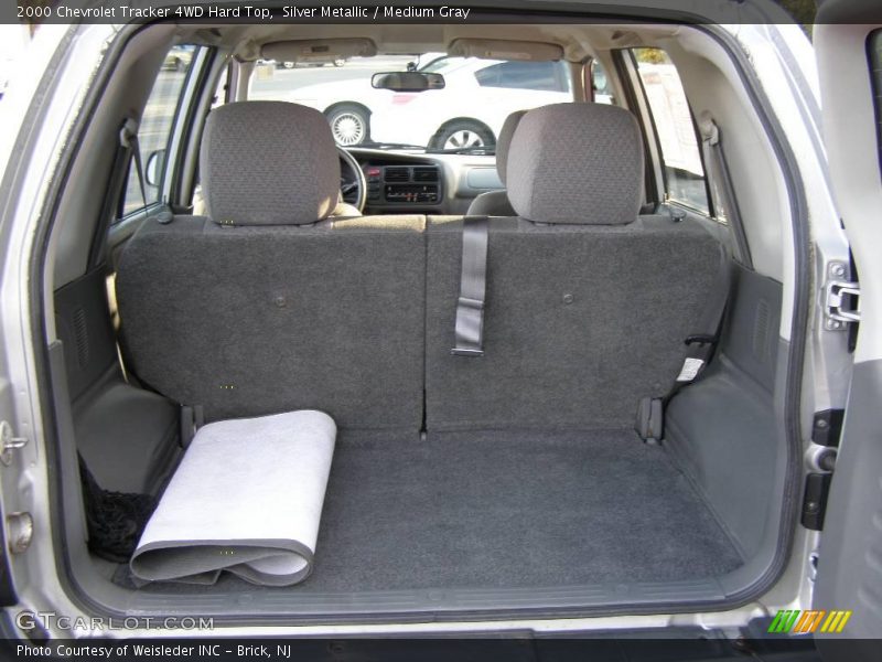 Silver Metallic / Medium Gray 2000 Chevrolet Tracker 4WD Hard Top