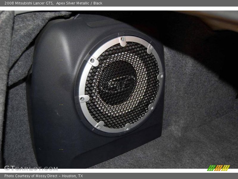 Apex Silver Metallic / Black 2008 Mitsubishi Lancer GTS