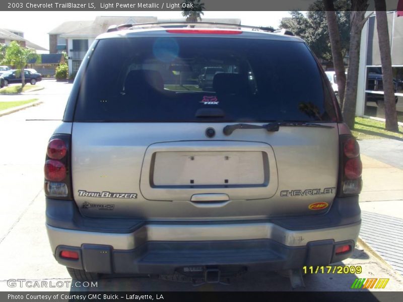 Light Pewter Metallic / Light Oak 2003 Chevrolet TrailBlazer LS