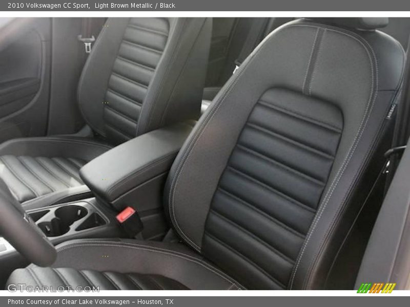 Light Brown Metallic / Black 2010 Volkswagen CC Sport