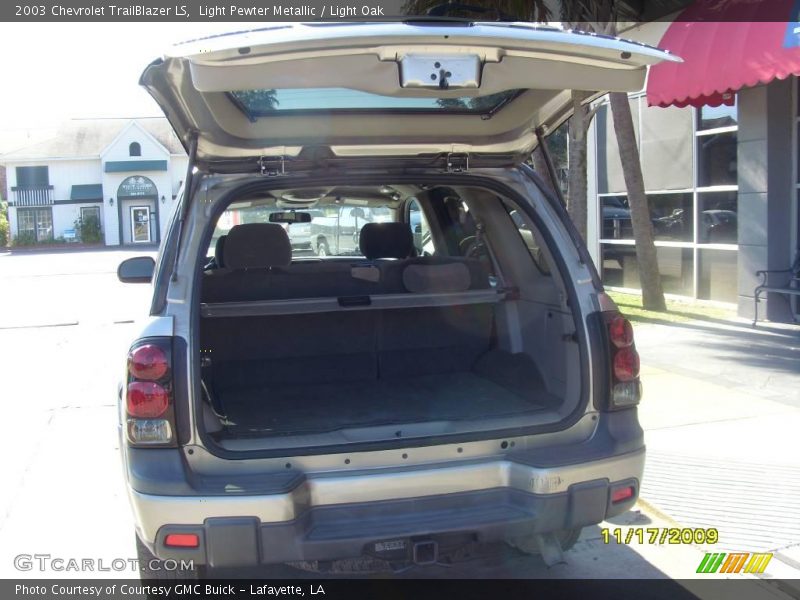 Light Pewter Metallic / Light Oak 2003 Chevrolet TrailBlazer LS