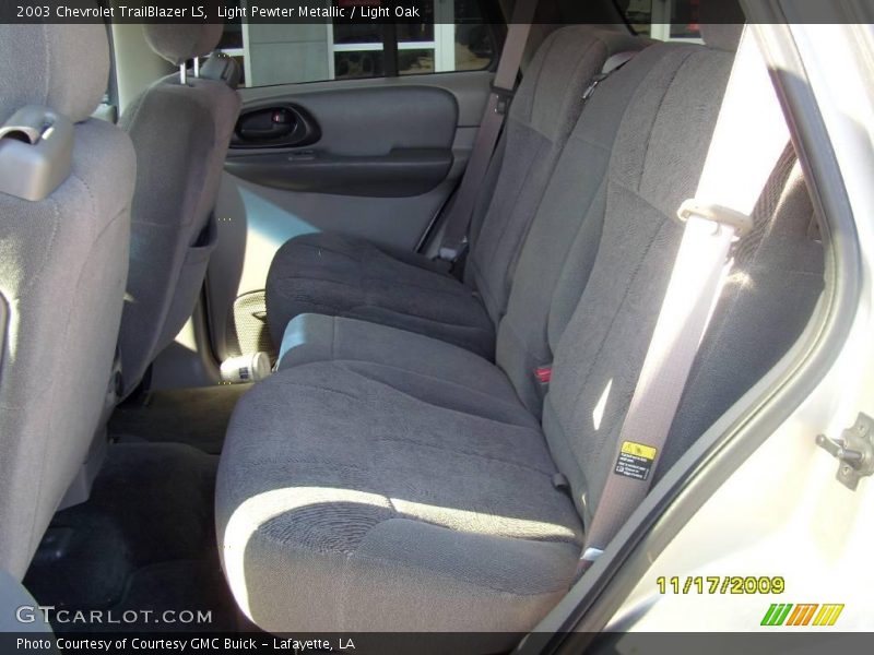 Light Pewter Metallic / Light Oak 2003 Chevrolet TrailBlazer LS