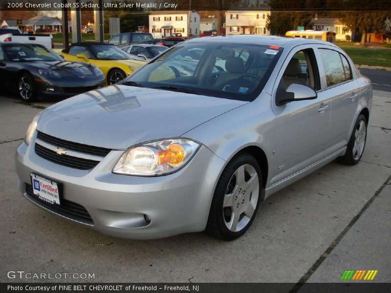 Ultra Silver Metallic / Gray 2006 Chevrolet Cobalt SS Sedan