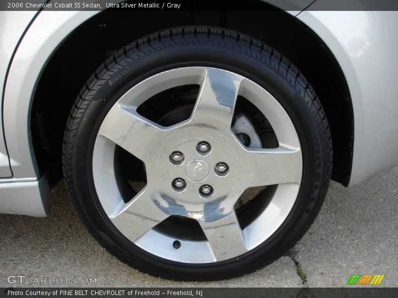 Ultra Silver Metallic / Gray 2006 Chevrolet Cobalt SS Sedan