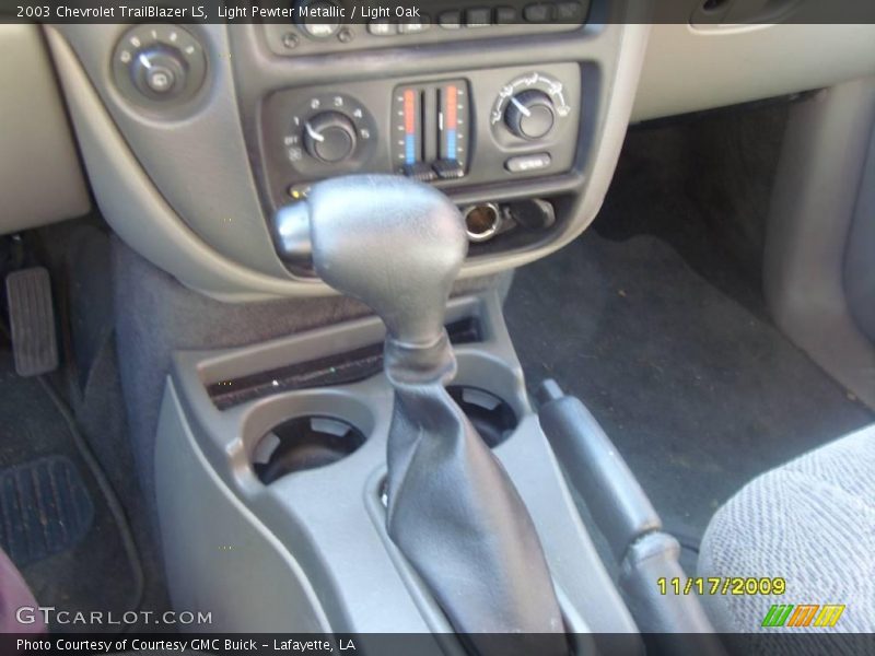 Light Pewter Metallic / Light Oak 2003 Chevrolet TrailBlazer LS