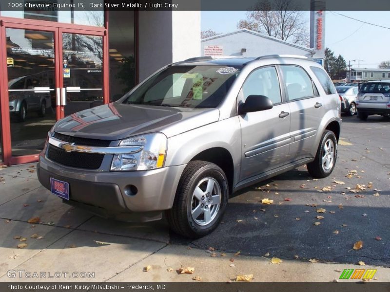 Dark Silver Metallic / Light Gray 2006 Chevrolet Equinox LS