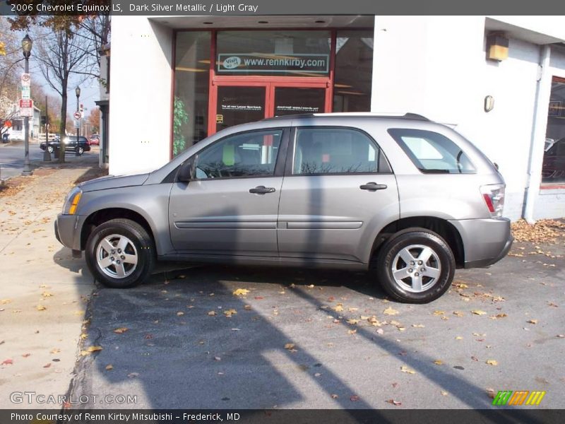 Dark Silver Metallic / Light Gray 2006 Chevrolet Equinox LS