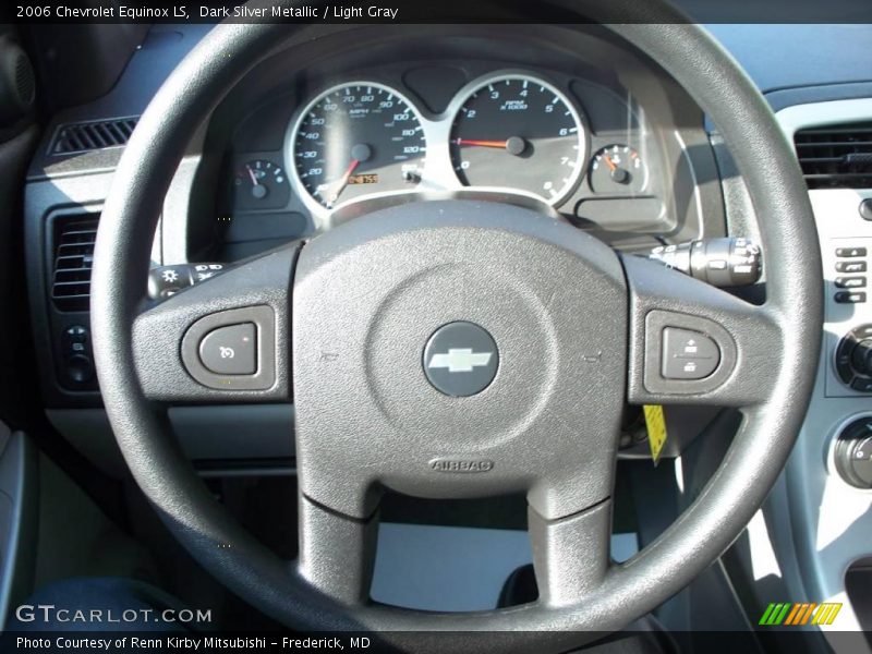 Dark Silver Metallic / Light Gray 2006 Chevrolet Equinox LS