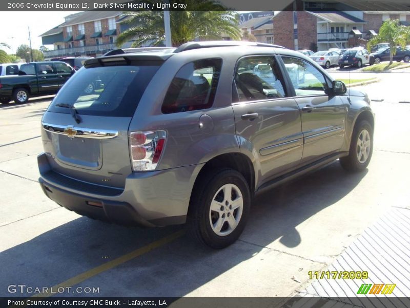 Dark Silver Metallic / Light Gray 2006 Chevrolet Equinox LS