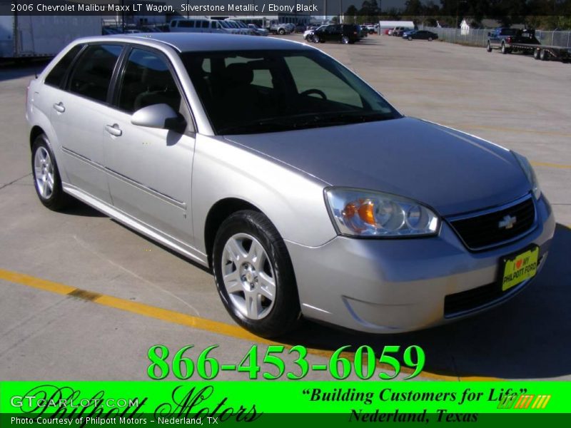 Silverstone Metallic / Ebony Black 2006 Chevrolet Malibu Maxx LT Wagon