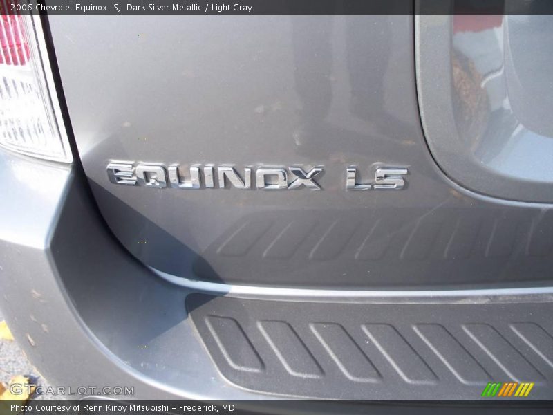 Dark Silver Metallic / Light Gray 2006 Chevrolet Equinox LS
