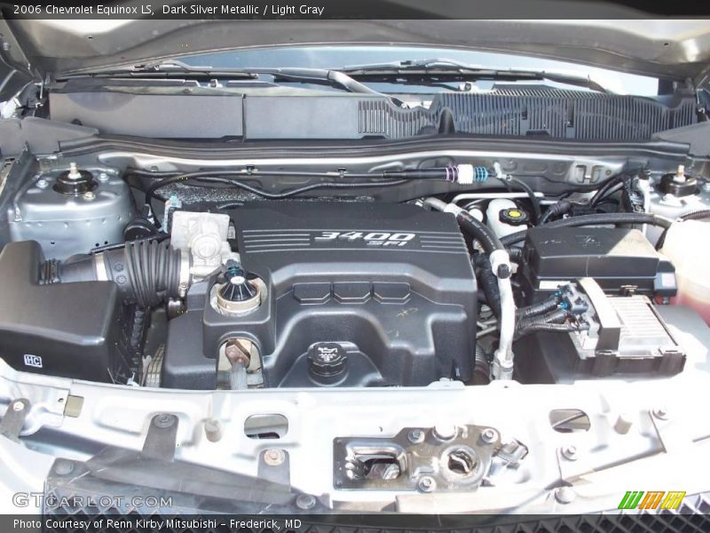 Dark Silver Metallic / Light Gray 2006 Chevrolet Equinox LS