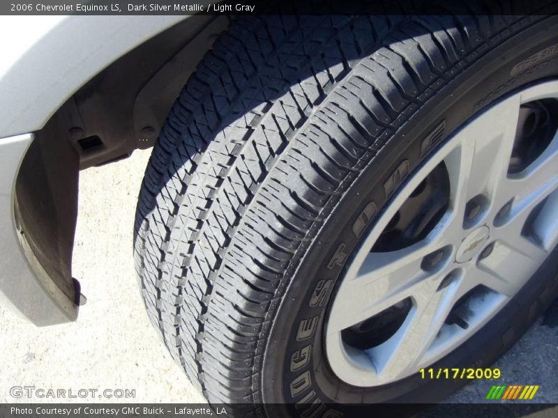 Dark Silver Metallic / Light Gray 2006 Chevrolet Equinox LS