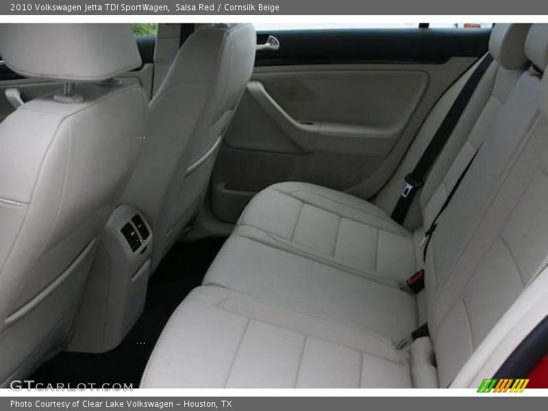 Salsa Red / Cornsilk Beige 2010 Volkswagen Jetta TDI SportWagen
