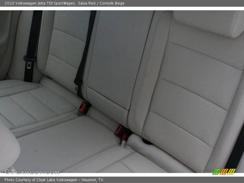 Salsa Red / Cornsilk Beige 2010 Volkswagen Jetta TDI SportWagen