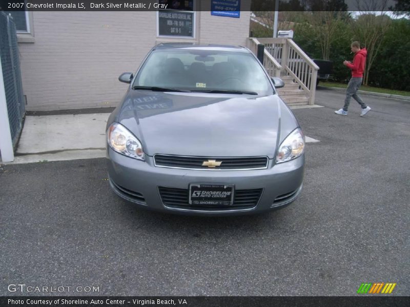 Dark Silver Metallic / Gray 2007 Chevrolet Impala LS