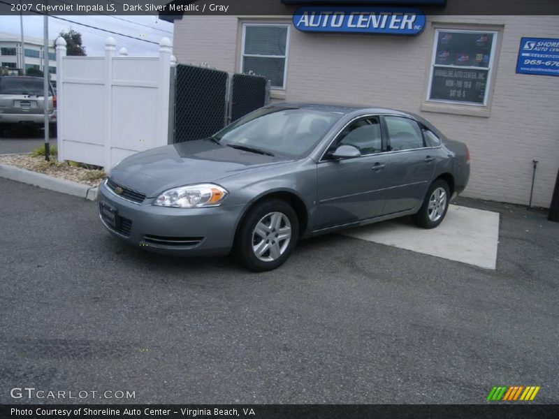 Dark Silver Metallic / Gray 2007 Chevrolet Impala LS