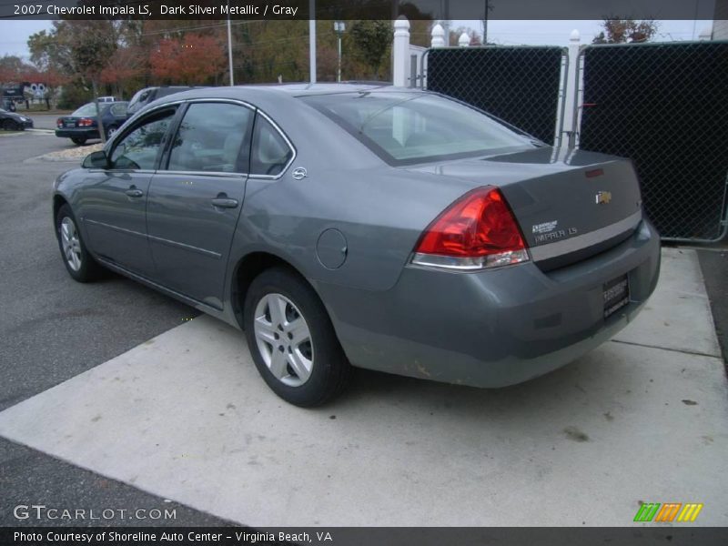 Dark Silver Metallic / Gray 2007 Chevrolet Impala LS